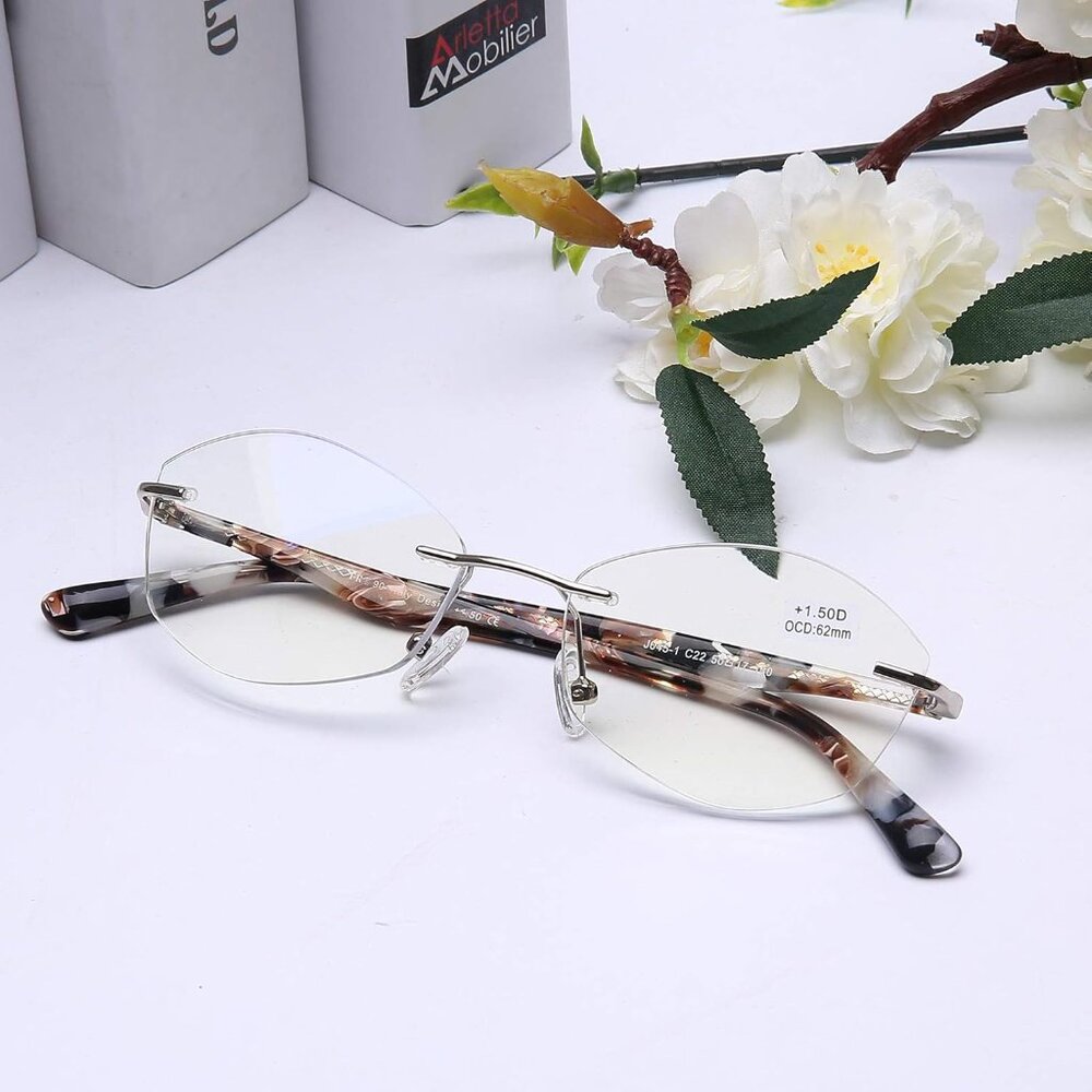Rimless Computer Reading Glasses - image 2